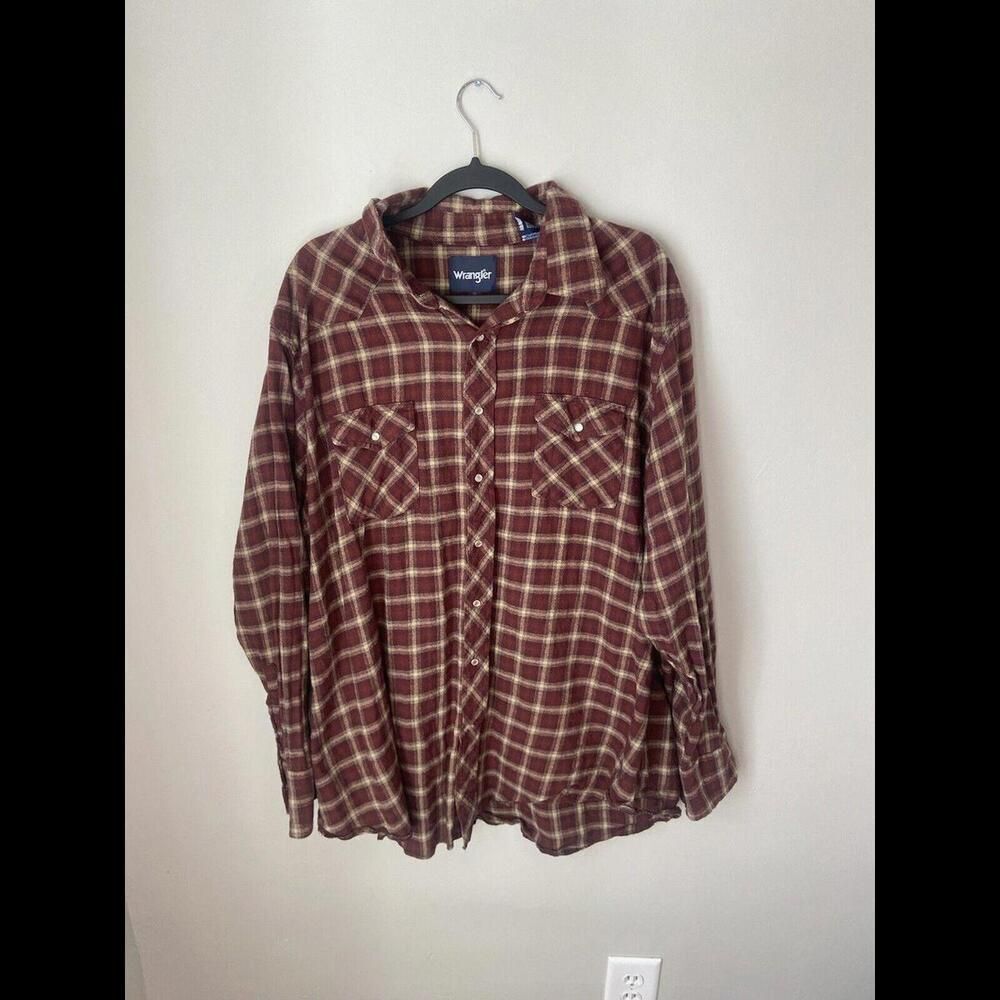 Wrangler Western Shirt Pearl Snap 3xt
